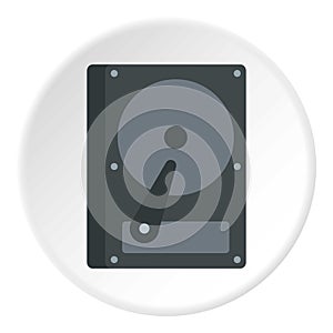 CD rom icon, flat style