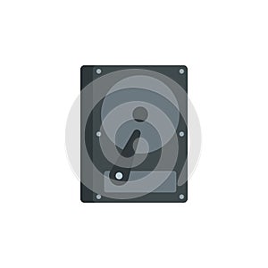 CD rom icon, flat style