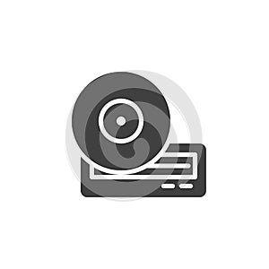 CD-ROM vector icon