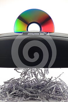 CD shredding binary Data