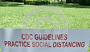 CDC COVID-19 warning sign