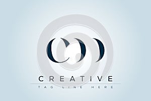 CDD abstract letter logo