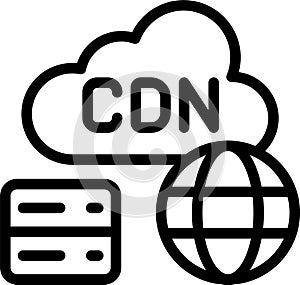 CDN Vector Icon