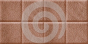 Brown colored leathers background textures illustrations. photo