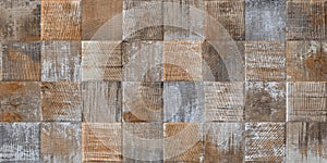 A close-up view of a wooden surface, specifically highlighting the texture of the wood. The surface has a cement tone textures.