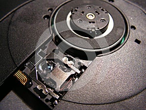 Cdrom closeup photo