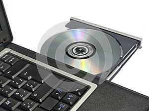 CDROM Tray on Laptop
