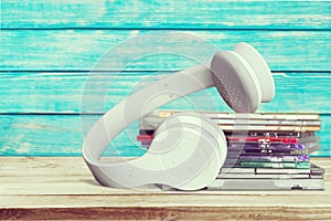 CDs and Headphones