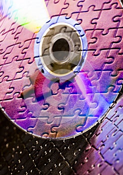 Cds on jigsaws