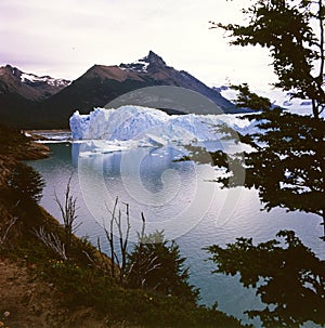 Perito Moreno Glacier El Calafate, Patagonia natinal park Argentina, photo