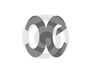 CE EC 1 letter logo