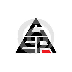 CEA triangle letter logo design with triangle shape. CEA triangle logo design monogram. CEA triangle vector logo template with red