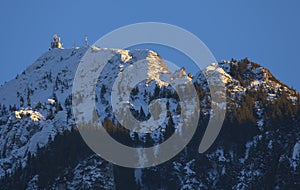 Ceahlau Toaca peak in Romania, landscape photo