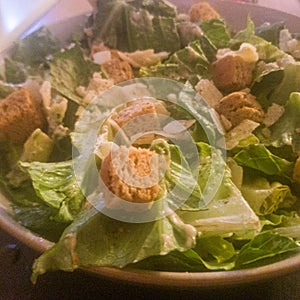 A ceaser salad