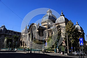 The CEC Palace. Bucharest city, Romania