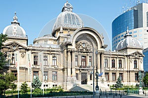 CEC Palace in Bucharest, Romania