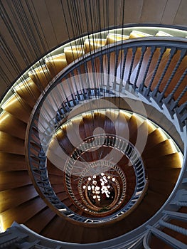 Cecil brewer staircase, London