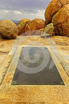 Cecil J. Rhodes' grave in Matobo