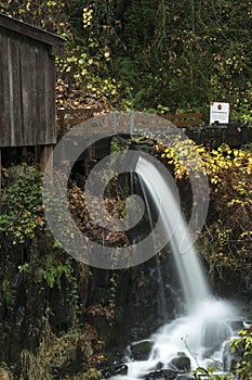 Cedar Creek Grist Mill Water Spout