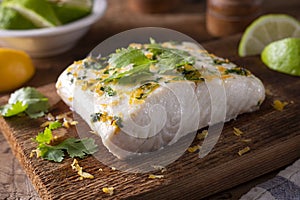 Cedar Planked Halibut