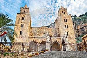 Cefalu Cathedral. Cefalu, Sicily, Italy