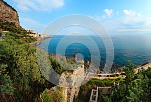 Cefalu coast view Sicily, Italy