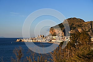 Cefalu in the evening sun