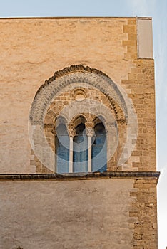 CefalÃ¹  Sicilian tourist destination. Medieval Sicily. Duomo and views of the streets. Votive shrines  Saints and Madonnas.