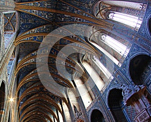 Ceiling of the Albi Cathedral in France