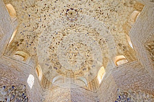 ceiling in the Alhambra.