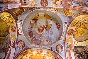 Ceiling of ancient church