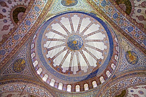 Ceiling of the Blue Mosque