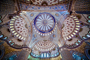 Ceiling of the Blue Mosque