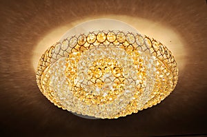 Ceiling crystal lamp