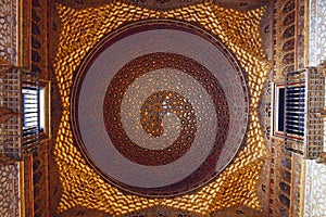 Ceiling Details of Alcazar, Seville