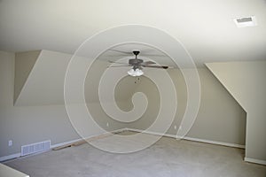 Ceiling Fan in a Bedroom