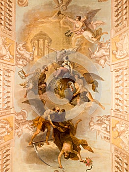 Ceiling fresco Ajuda Palace