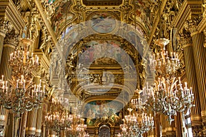 France Paris Grand Foyer of Garnier Opera  843814