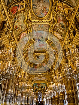 Palais Garnier ceiling photo