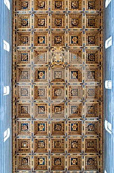 Ceiling in hall of the Cathedral of Pisa