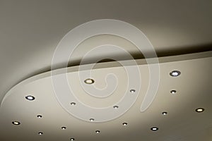 Ceiling halogen spots