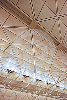 Ceiling of Hong Kong International Airport