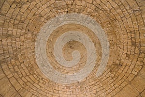 Ceiling inside the Treasury of Atreus