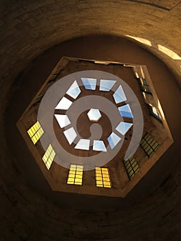 Ceiling at J. Marti memorial in Santiago de Cuba