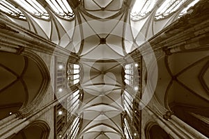 The Ceiling of KÃ¶lner Dom - The Dom is Germanyâ€™s largest cathedral - GERMANY