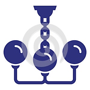 Ceiling light Isolated Vector Icon fully editable