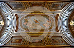 Ceiling of McGraw Rotunda, New York Public Library