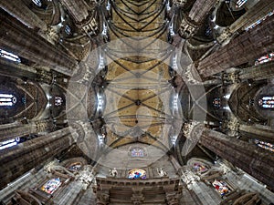 Ceiling of Milan Cathedral