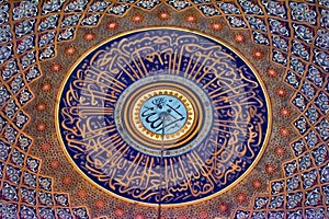 Ceiling in the mosque