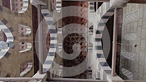 Ceiling of the mosque of sultan Mohamed ibn Qalawun. Cairo, Egypt.